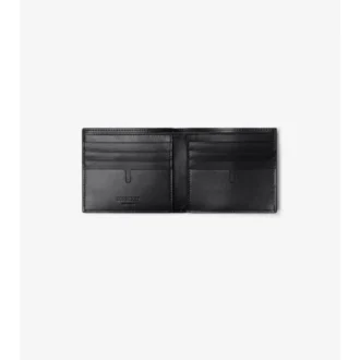 Embossed Check Bifold Wallet