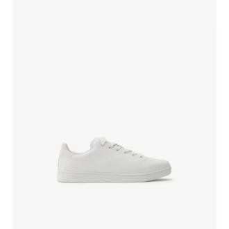 Embossed Check Leather Set Sneakers 