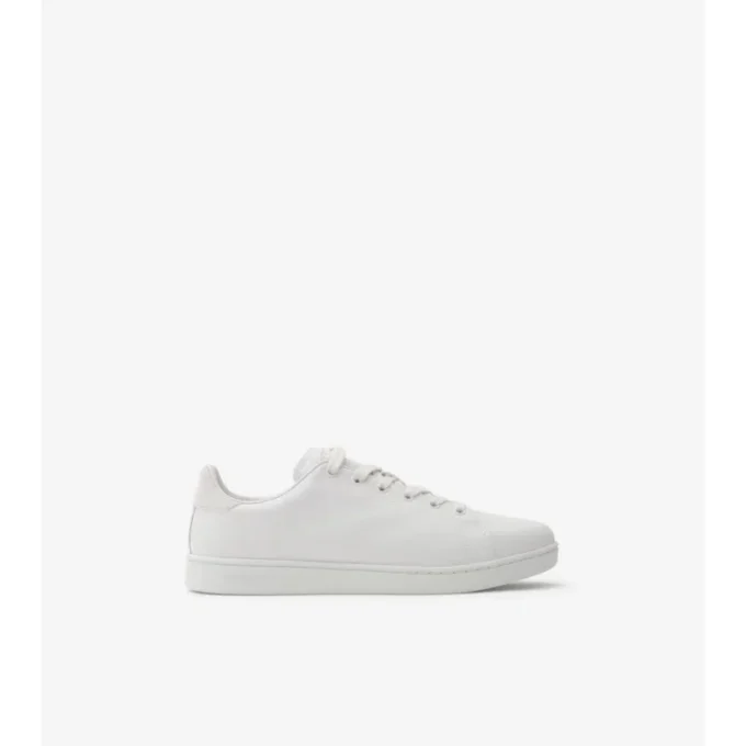 Embossed Check Leather Set Sneakers 