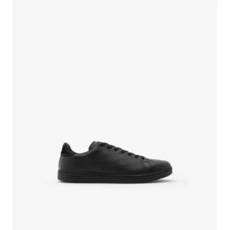 Embossed Check Leather Set Sneakers 