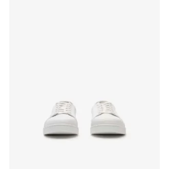 Embossed Check Leather Set Sneakers 