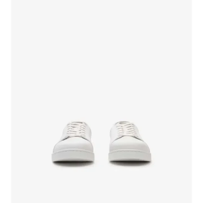 Embossed Check Leather Set Sneakers 
