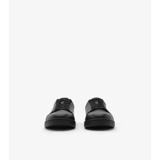 Embossed Check Leather Set Sneakers 