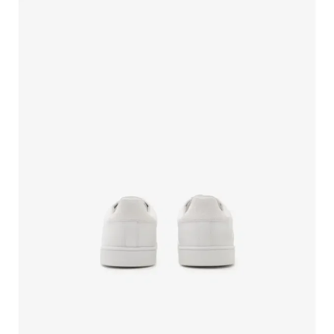 Embossed Check Leather Set Sneakers 