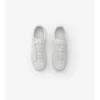 Embossed Check Leather Set Sneakers 