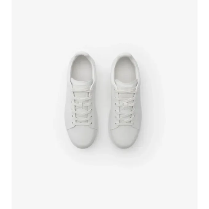 Embossed Check Leather Set Sneakers 
