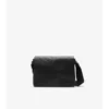 Embossed Check Messenger Bag 