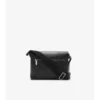 Embossed Check Messenger Bag 