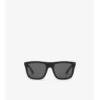 Embossed Check Square Sunglasses