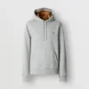 Embroidered Ekd Cotton Blend Hoodie