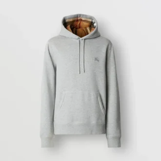Embroidered Ekd Cotton Blend Hoodie
