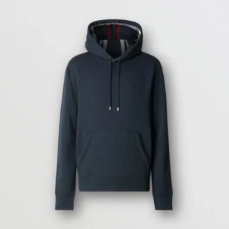 Embroidered Ekd Cotton Blend Hoodie