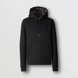 Embroidered Ekd Cotton Blend Hoodie