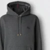 Embroidered Ekd Cotton Blend Hoodie