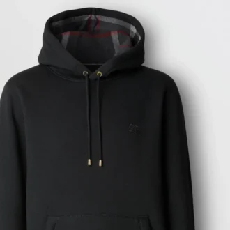 Embroidered Ekd Cotton Blend Hoodie