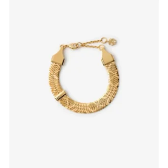 Engraved Check Bracelet