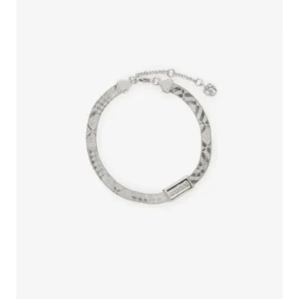 Engraved Check Bracelet 
