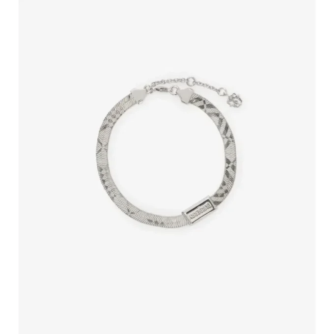 Engraved Check Bracelet 