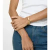 Engraved Check Bracelet
