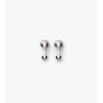 Engraved Check Cufflinks 