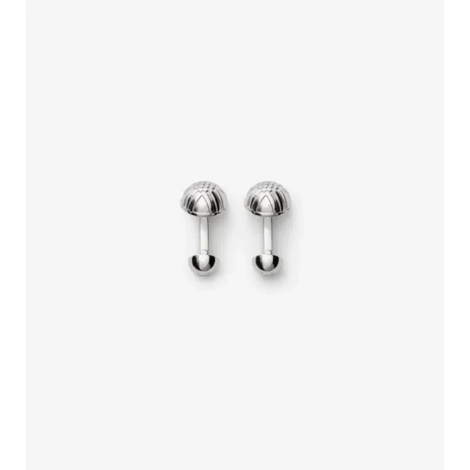 Engraved Check Cufflinks 