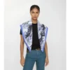 Etched Knight Silk Scarf