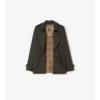 Extra-Short Tropical Gabardine Kensington Trench Coat