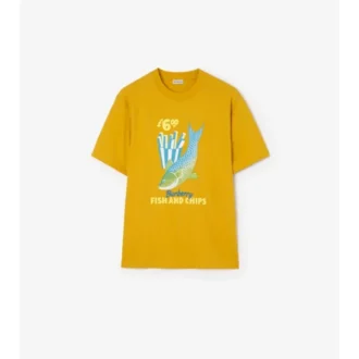Fish and Chips  Cotton T-Shirt