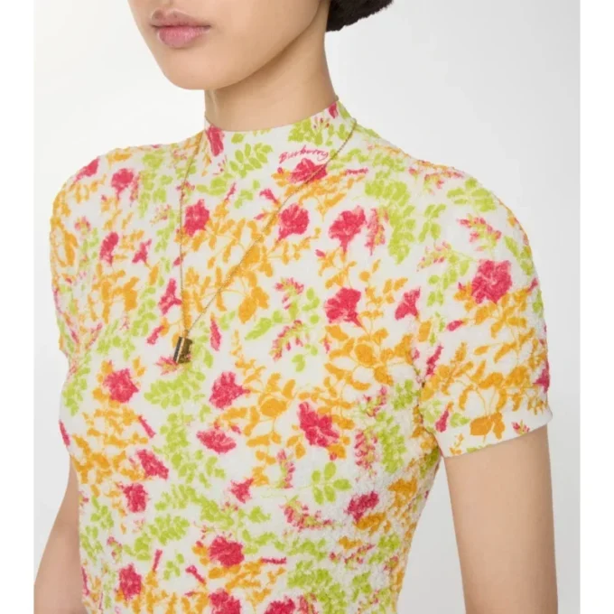 Floral Cotton Blend Top