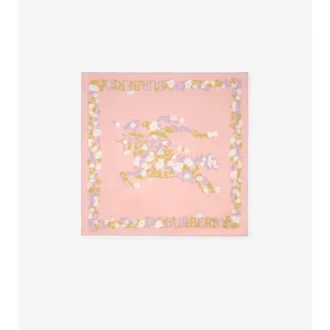 Floral Ekd Silk Scarf