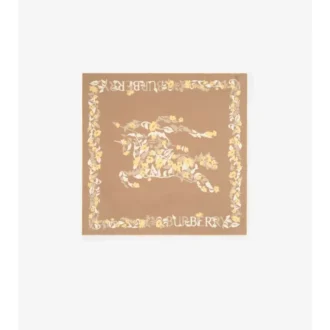 Floral Ekd Silk Scarf