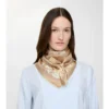 Floral Ekd Silk Scarf