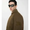 Gabardine Bomber Jacket