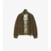 Gabardine Bomber Jacket