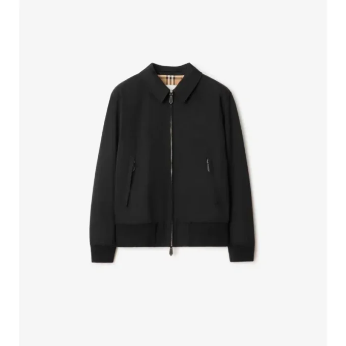 Gabardine Harrington Jacket
