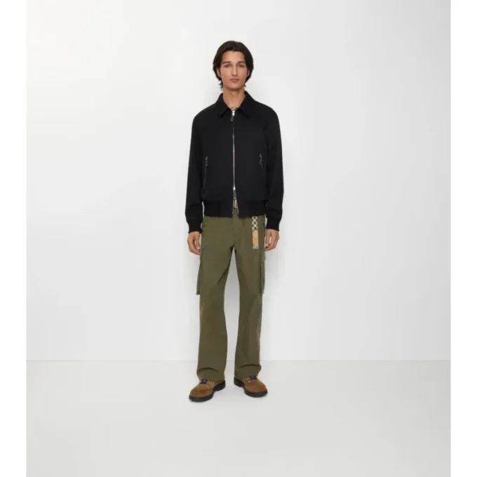 Gabardine Harrington Jacket