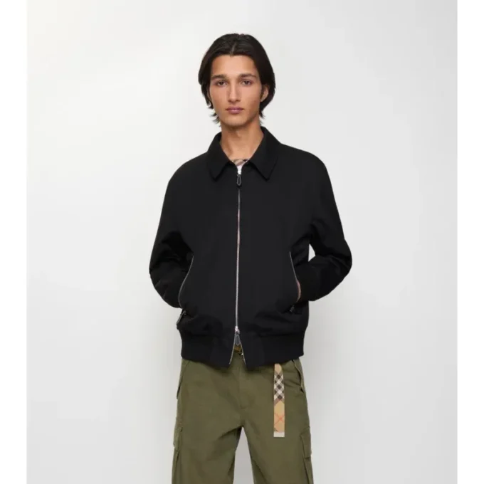 Gabardine Harrington Jacket