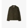 Gabardine Padded Overshirt