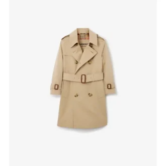 Gabardine Trench Coat