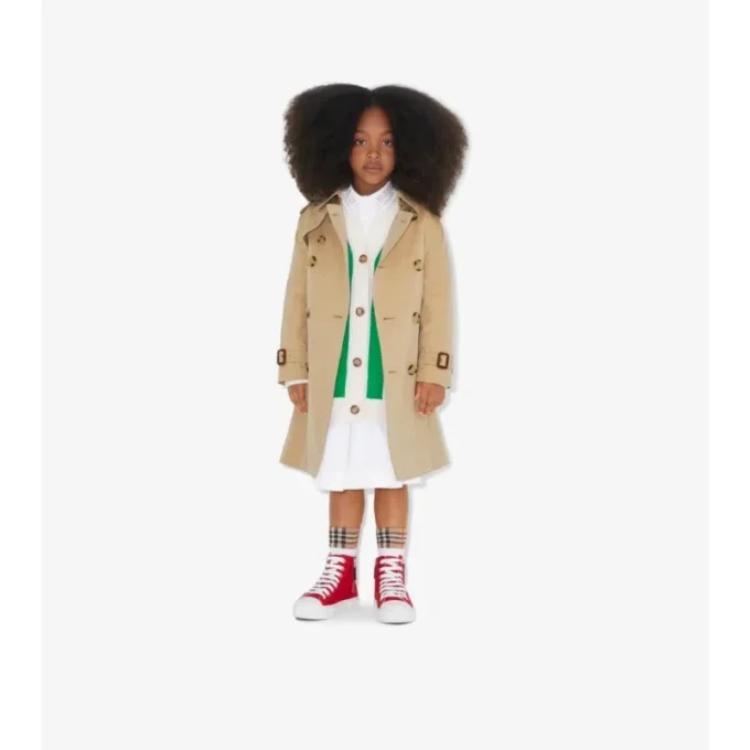 Gabardine Trench Coat