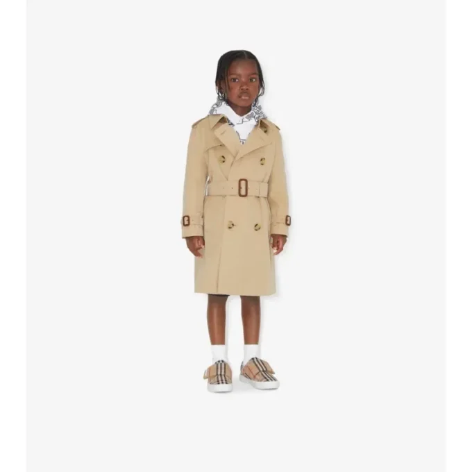 Gabardine Trench Coat