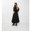 Gabardine Trench Midi Skirt