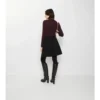 Gabardine Trench Mini Skirt