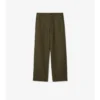 Gabardine Trousers