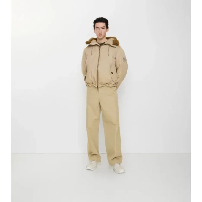 Gabardine Trousers