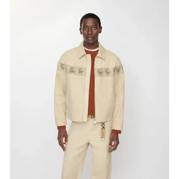 Galloping Knight Cotton Canvas Jacket