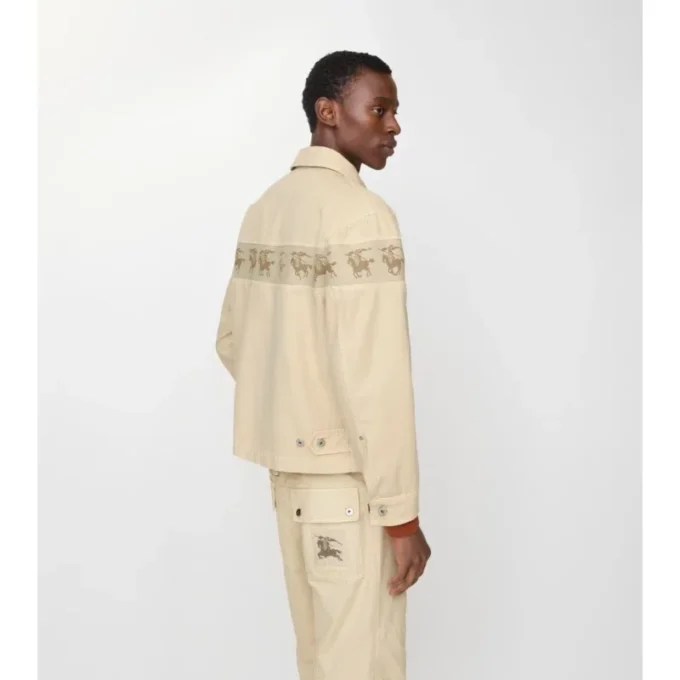 Galloping Knight Cotton Canvas Jacket