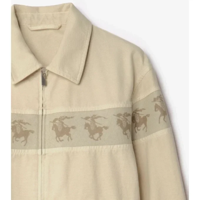 Galloping Knight Cotton Canvas Jacket