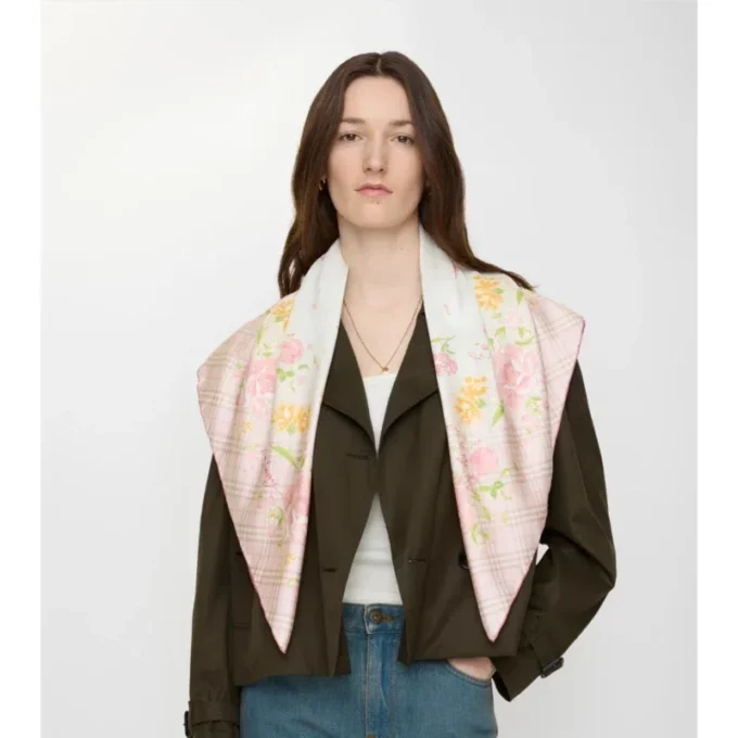 Garden Party Silk Scarf