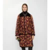 Geranium Leaf Quilted Nylon Floriston Jacket